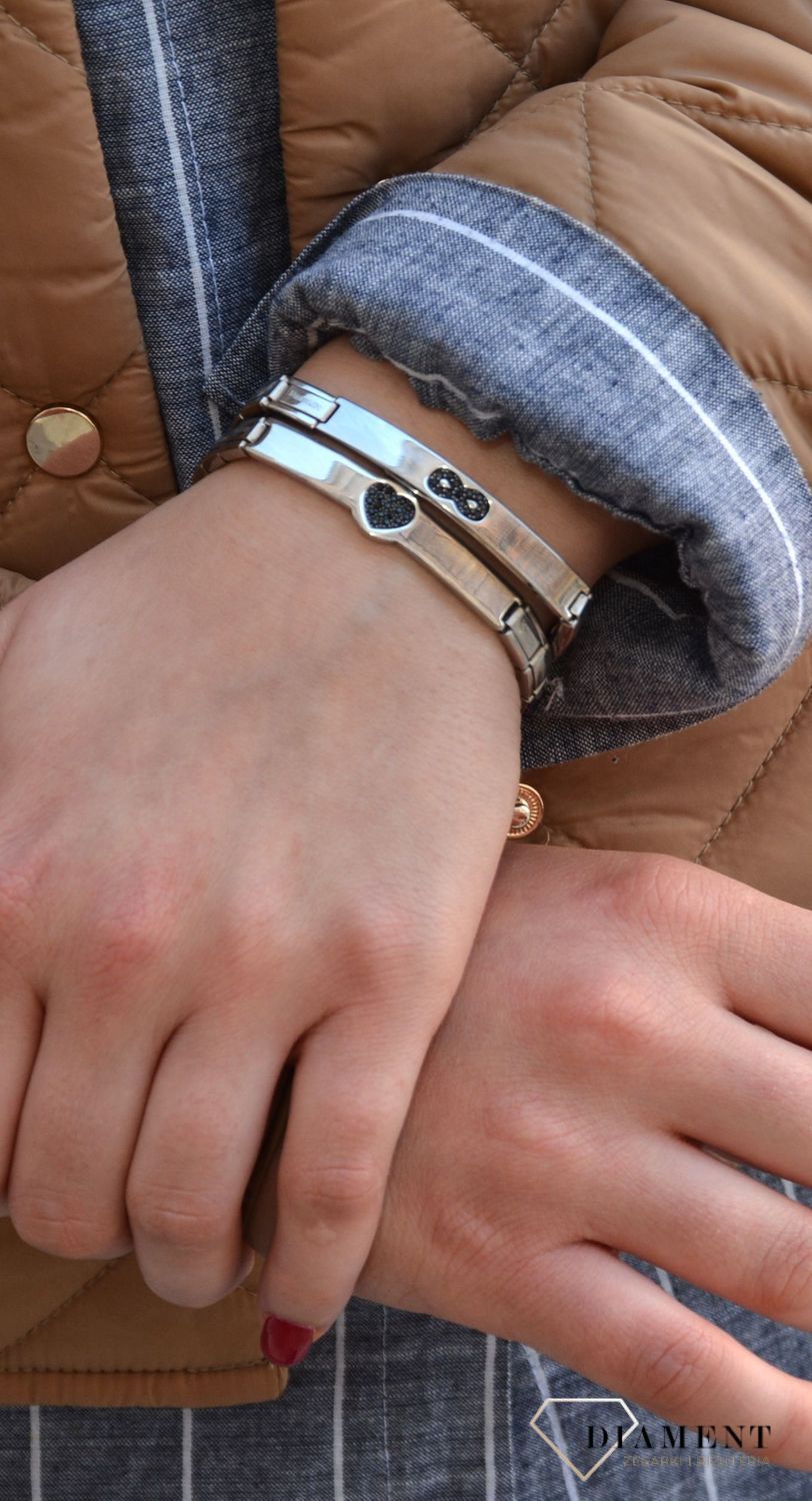 Bransoletka Trendsetter Pavé Nieskończoność 021134024.jpg